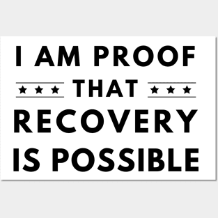 I Am Proof That Recovery Is Possible Posters and Art